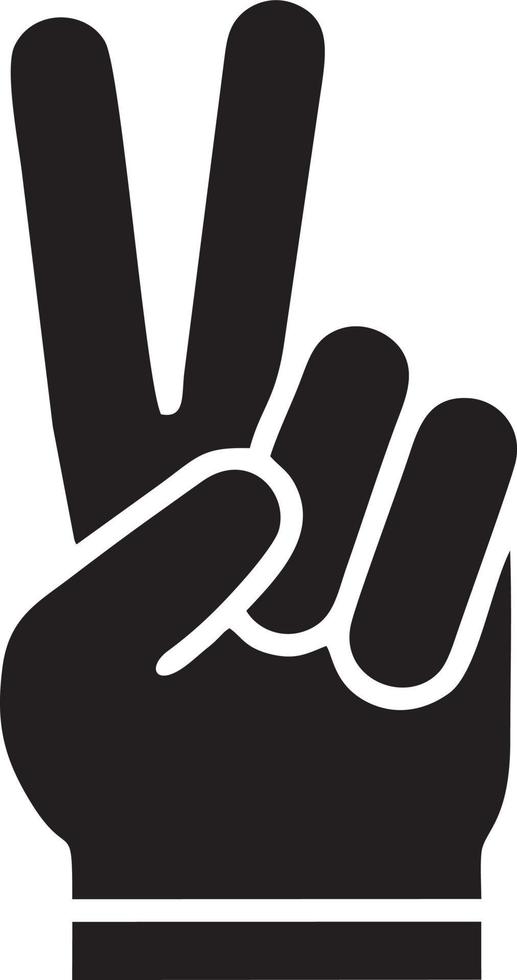 Hand Symbol Symbol Vektor Bild. Illustration von das isoliert Finger Hand berühren Mensch Design. eps 10