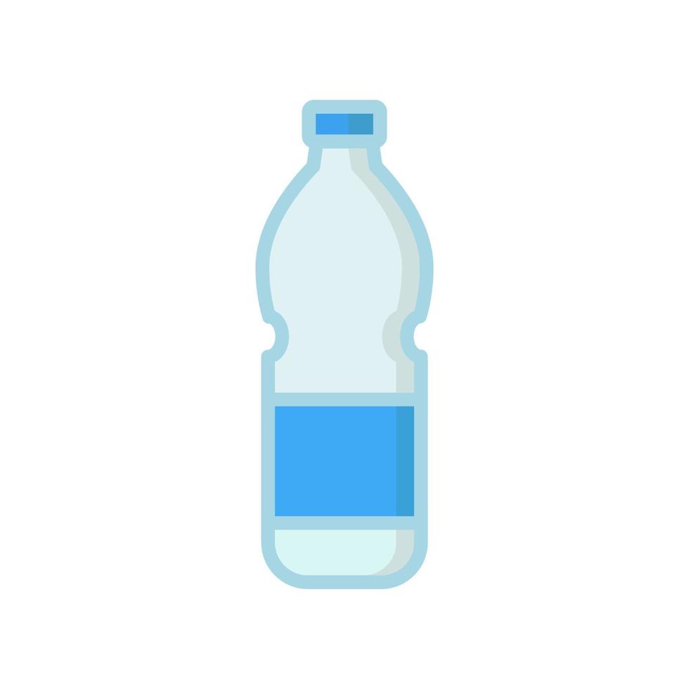 Wasserflaschen-Icon-Design vektor