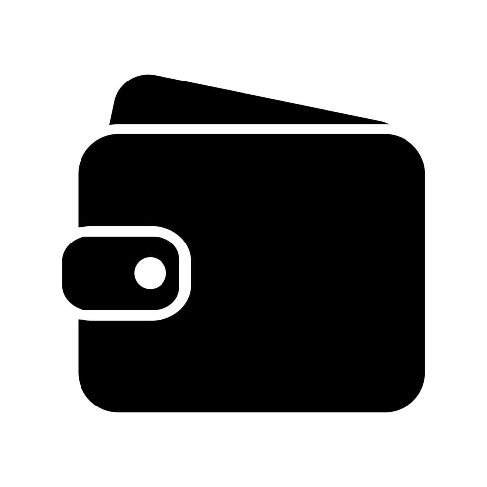 Brieftasche Symbol Design Vektor