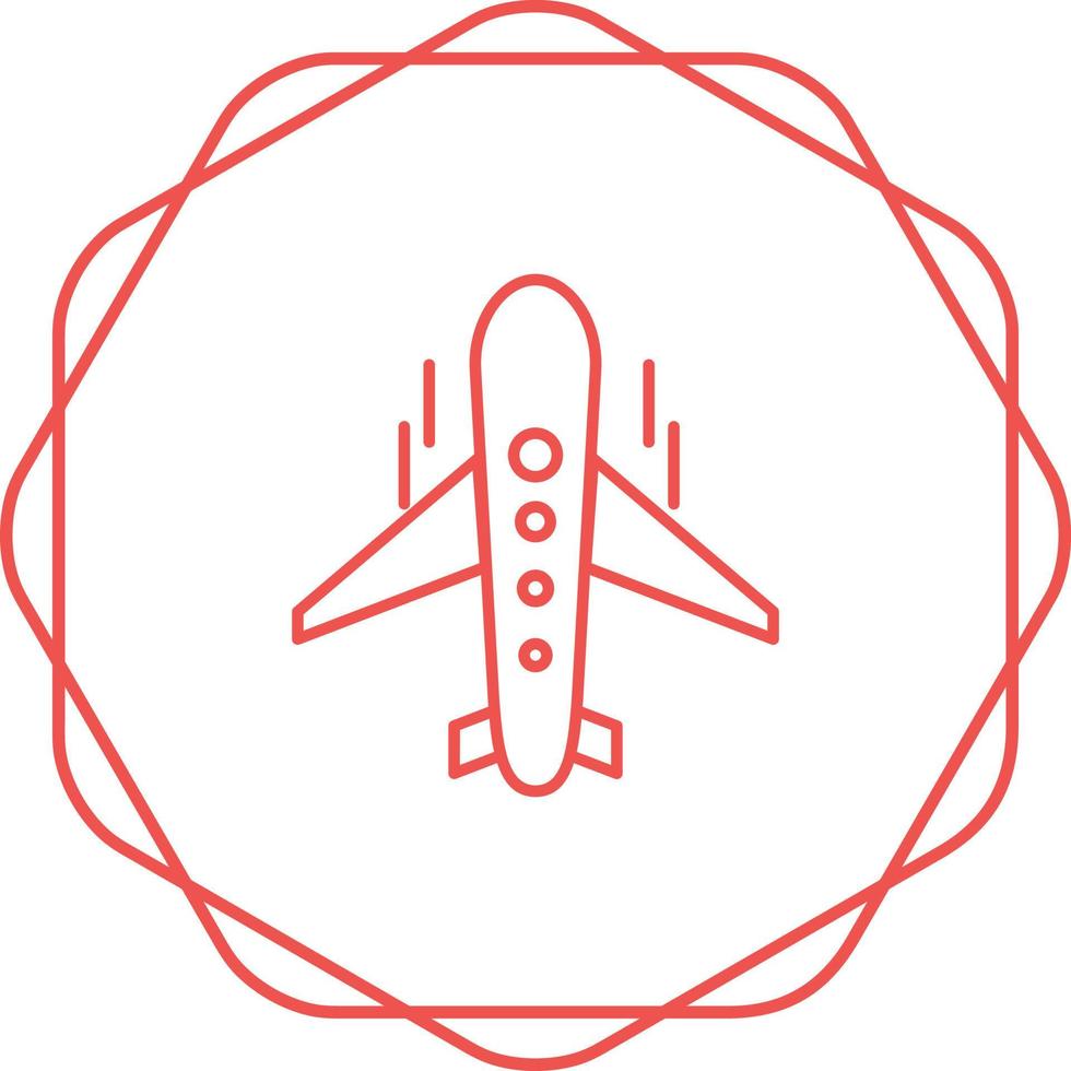 Flugzeug-Vektor-Symbol vektor