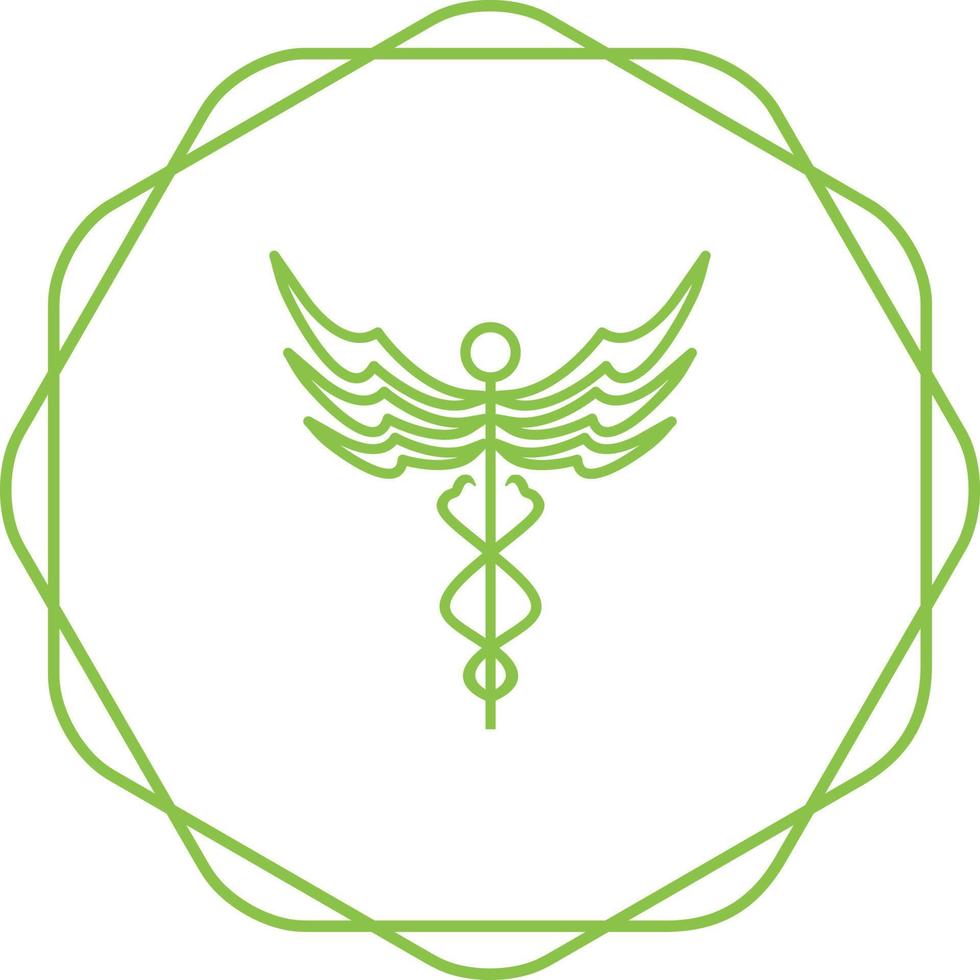 Caduceus-Vektorsymbol vektor