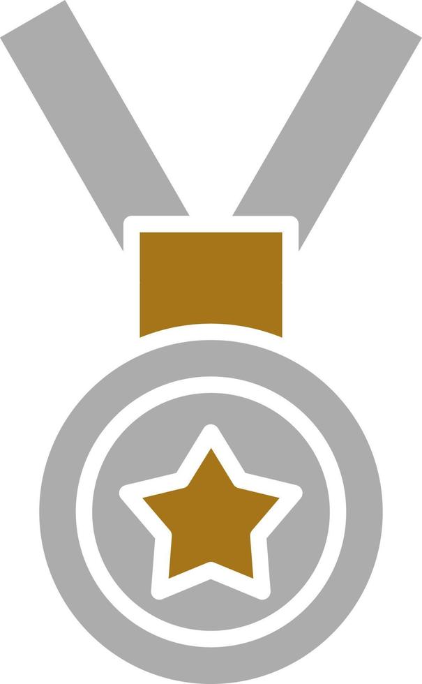 medalj vektor ikon stil