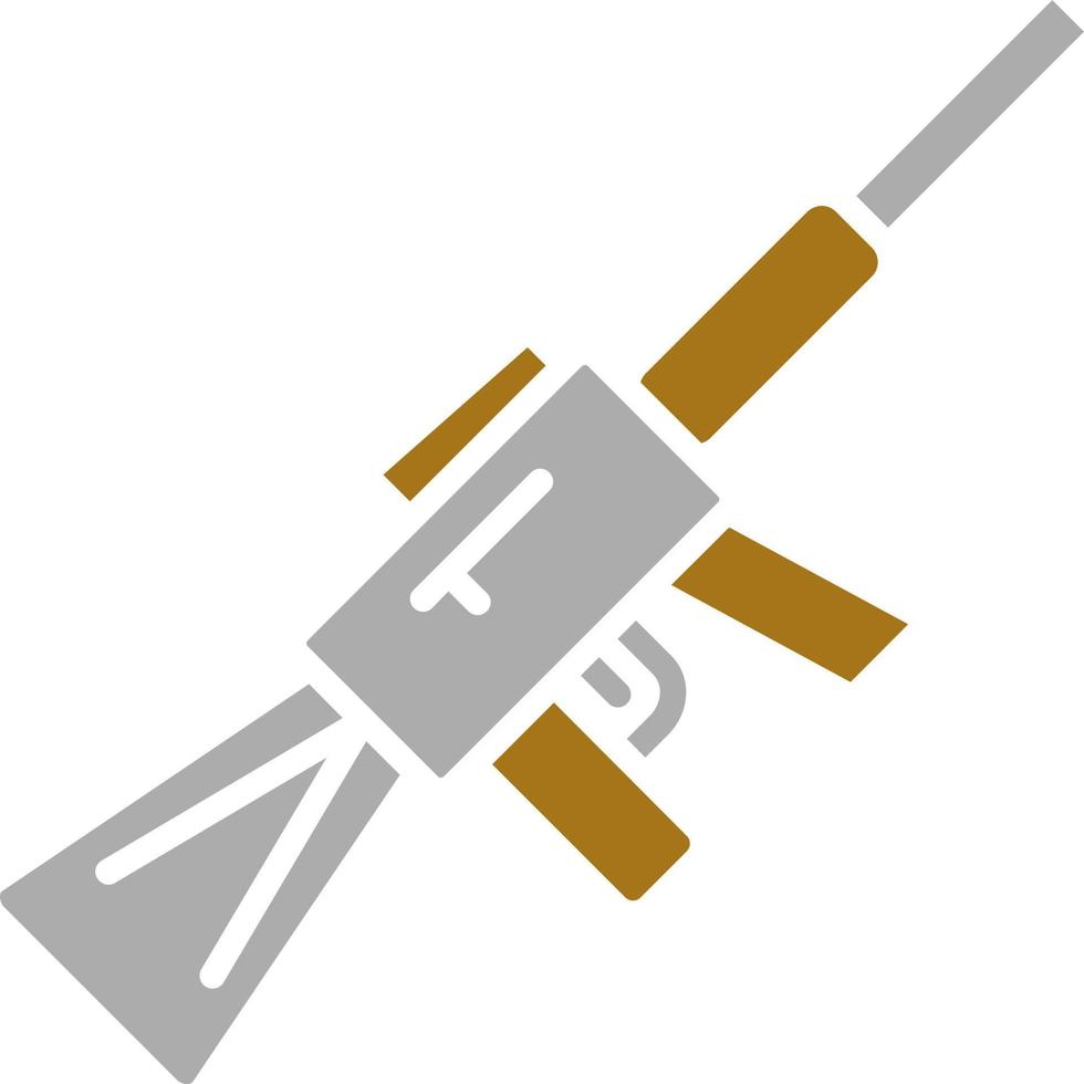 Gewehr Vektor Symbol Stil