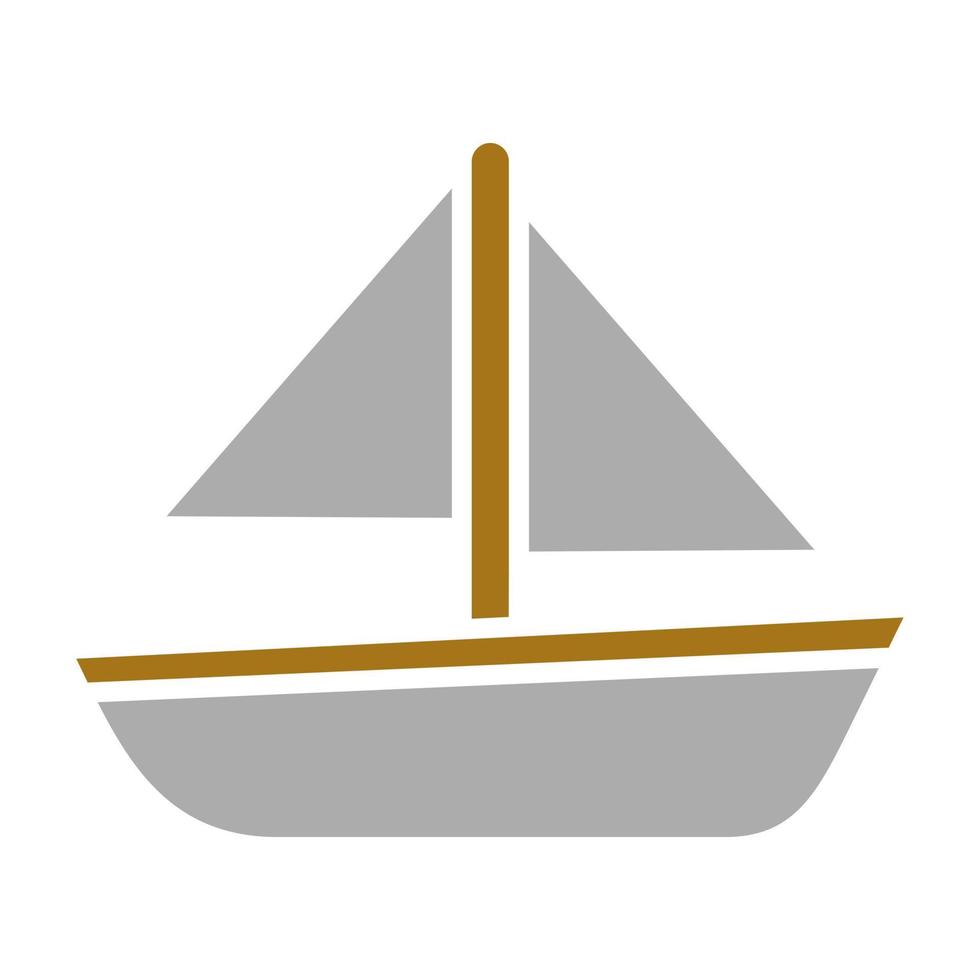 segling vektor ikon stil