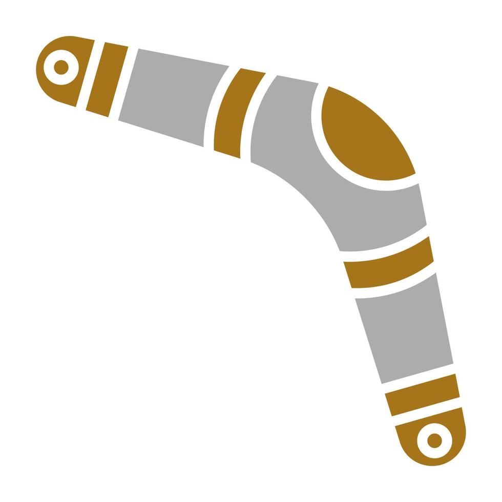 Boomerang Vektor Symbol Stil