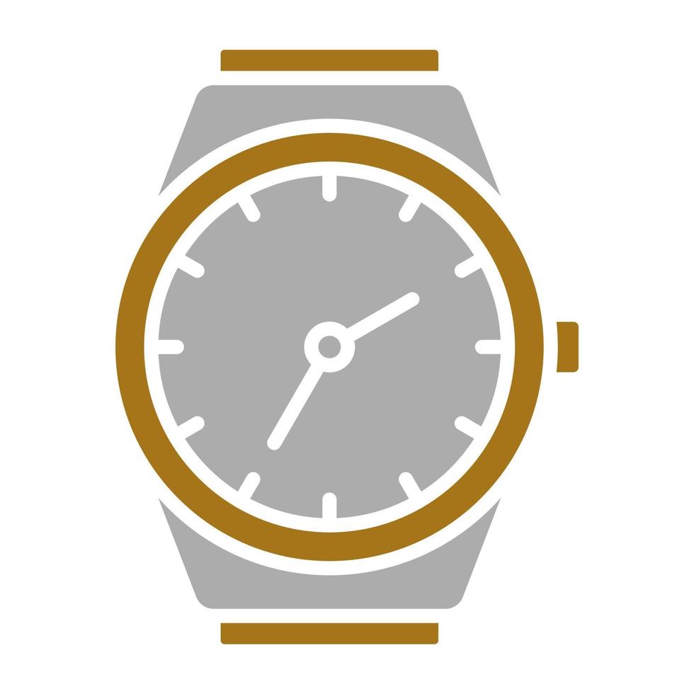 armbandsur vektor ikon stil