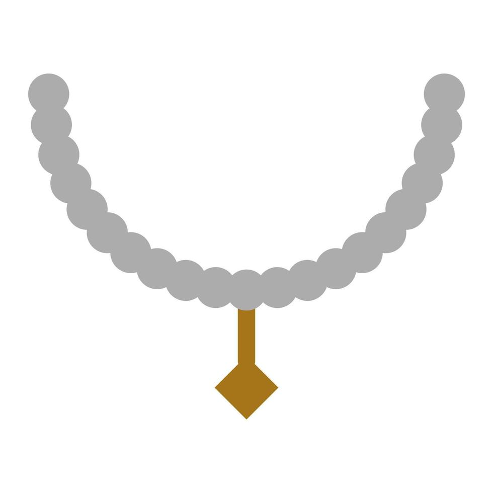 Halskette Vektor Symbol Stil