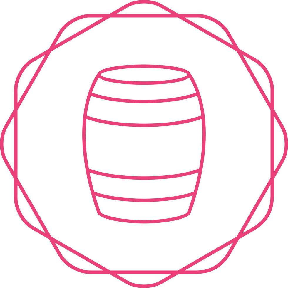 Barrel-Vektor-Symbol vektor