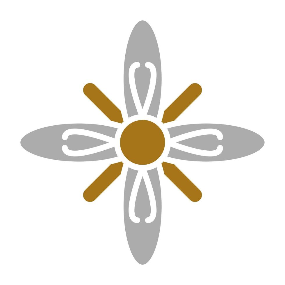 Knoblauch Senf Vektor Symbol Stil