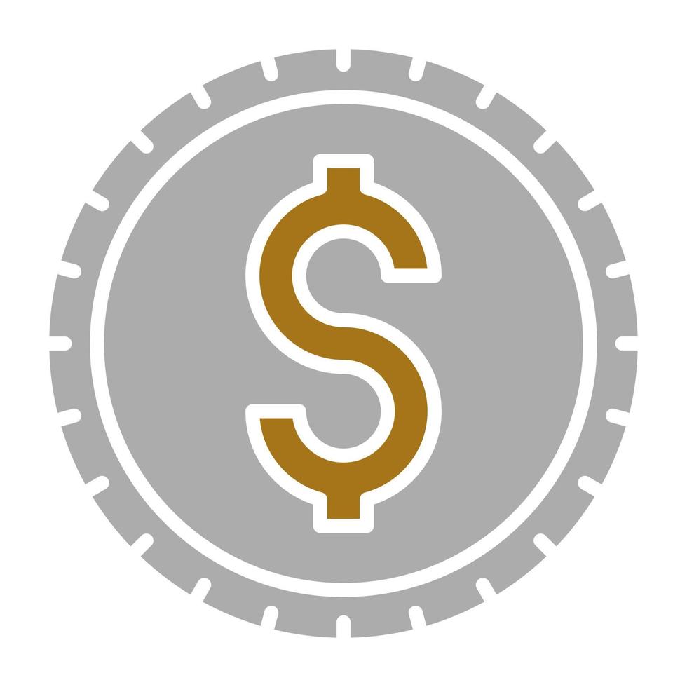 Dollar Vektor Symbol Stil