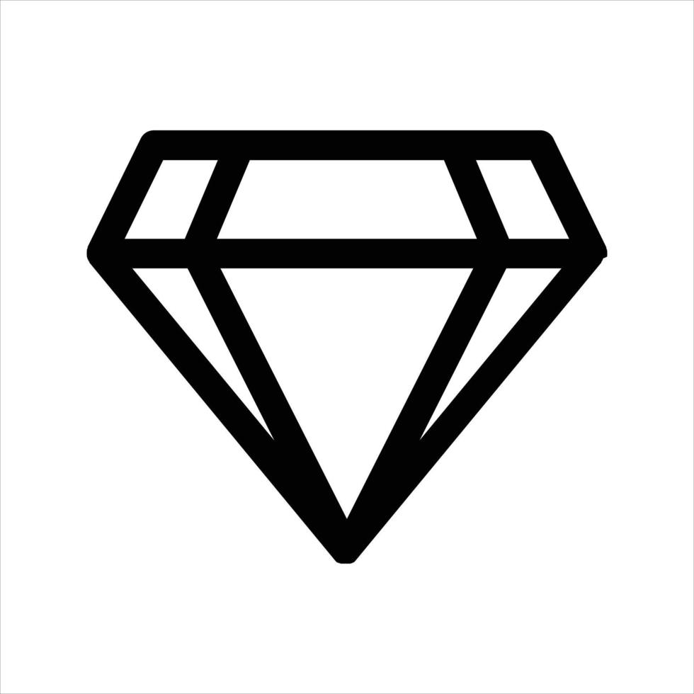 Diamant Illustration Vektor