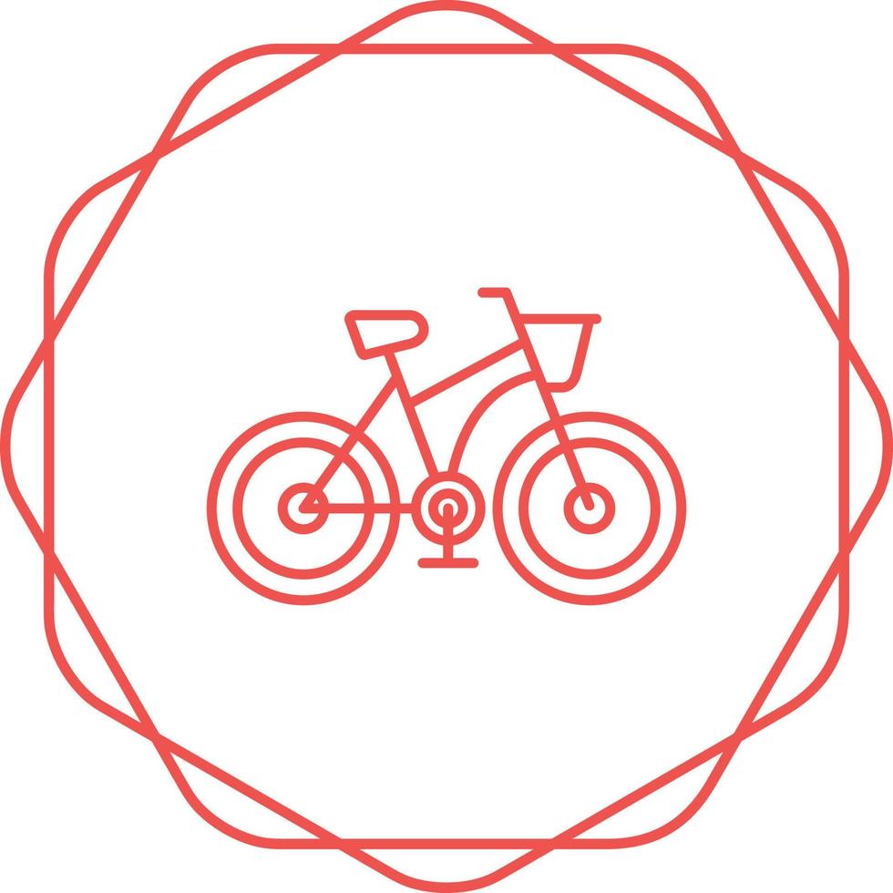 Fahrrad-Vektor-Symbol vektor