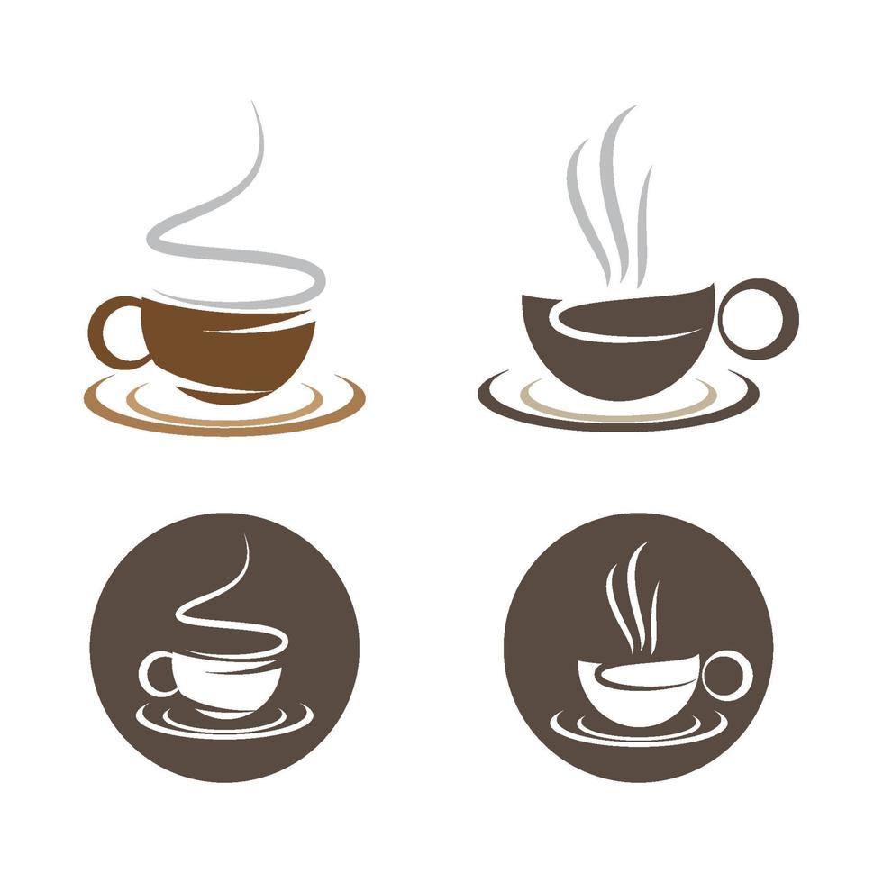 Kaffeetasse Logo Bilder vektor