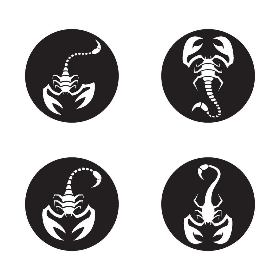 scorpion logotyp bilder illustration vektor