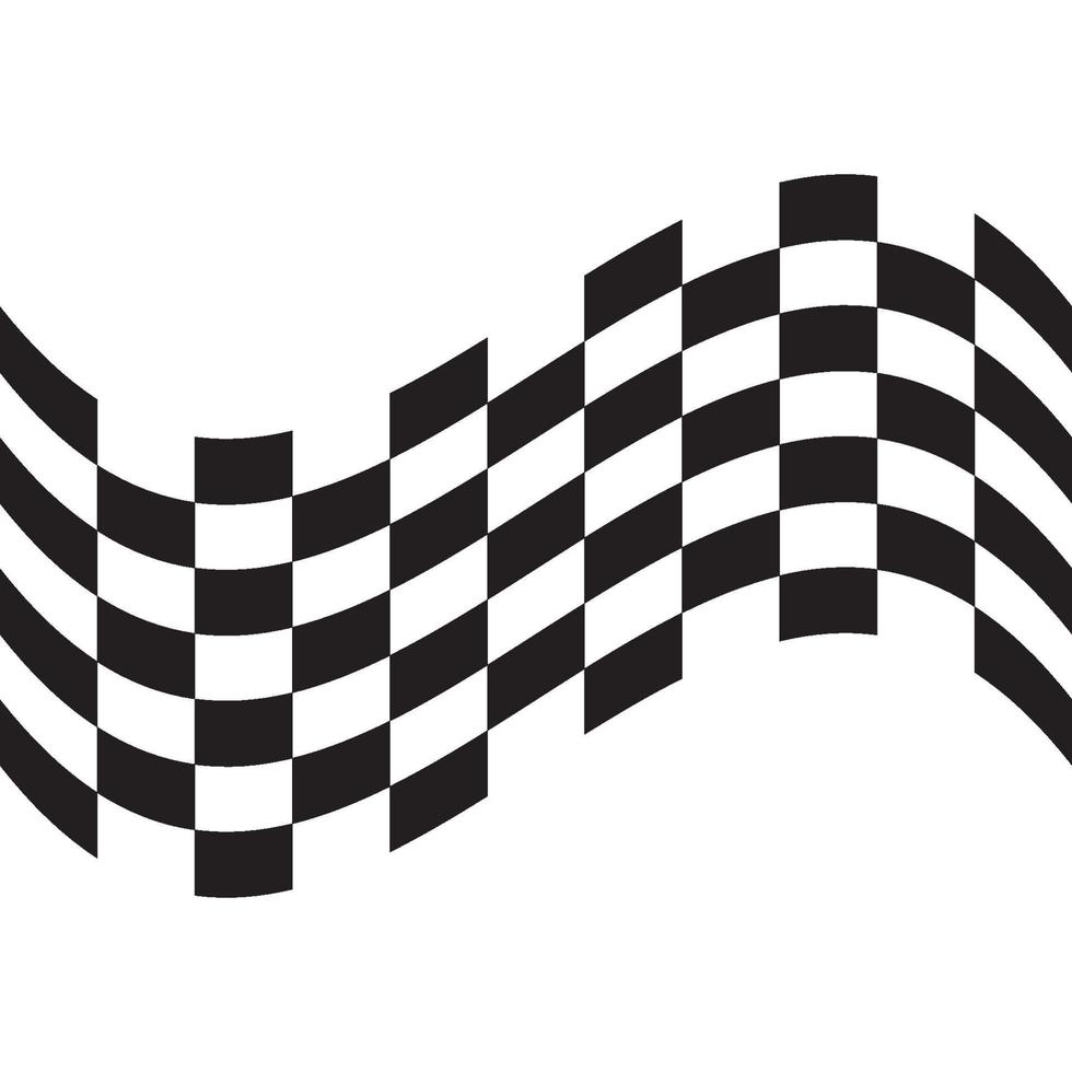 Flagge Rennen Logo Bilder Illustration vektor
