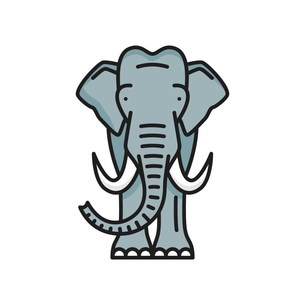 buddhism religion elefant djur- symbol ikon vektor