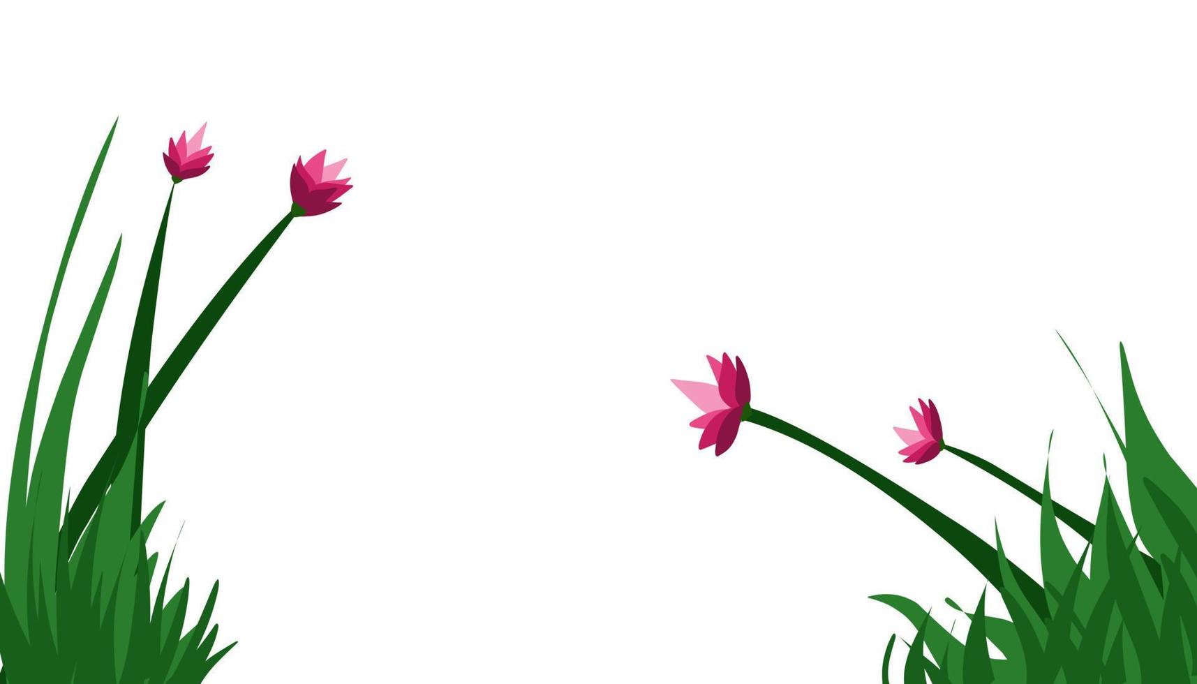 bakgrund illustration med en lotus blomma bild vektor