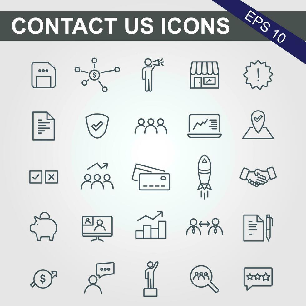 16 uppsättning av enkel Kontakt oss ikoner för webb och mobil app. social media nätverk ikon ring upp oss e-post mobil tecken. kund service. Kontakt Stöd tecken och symboler vektor