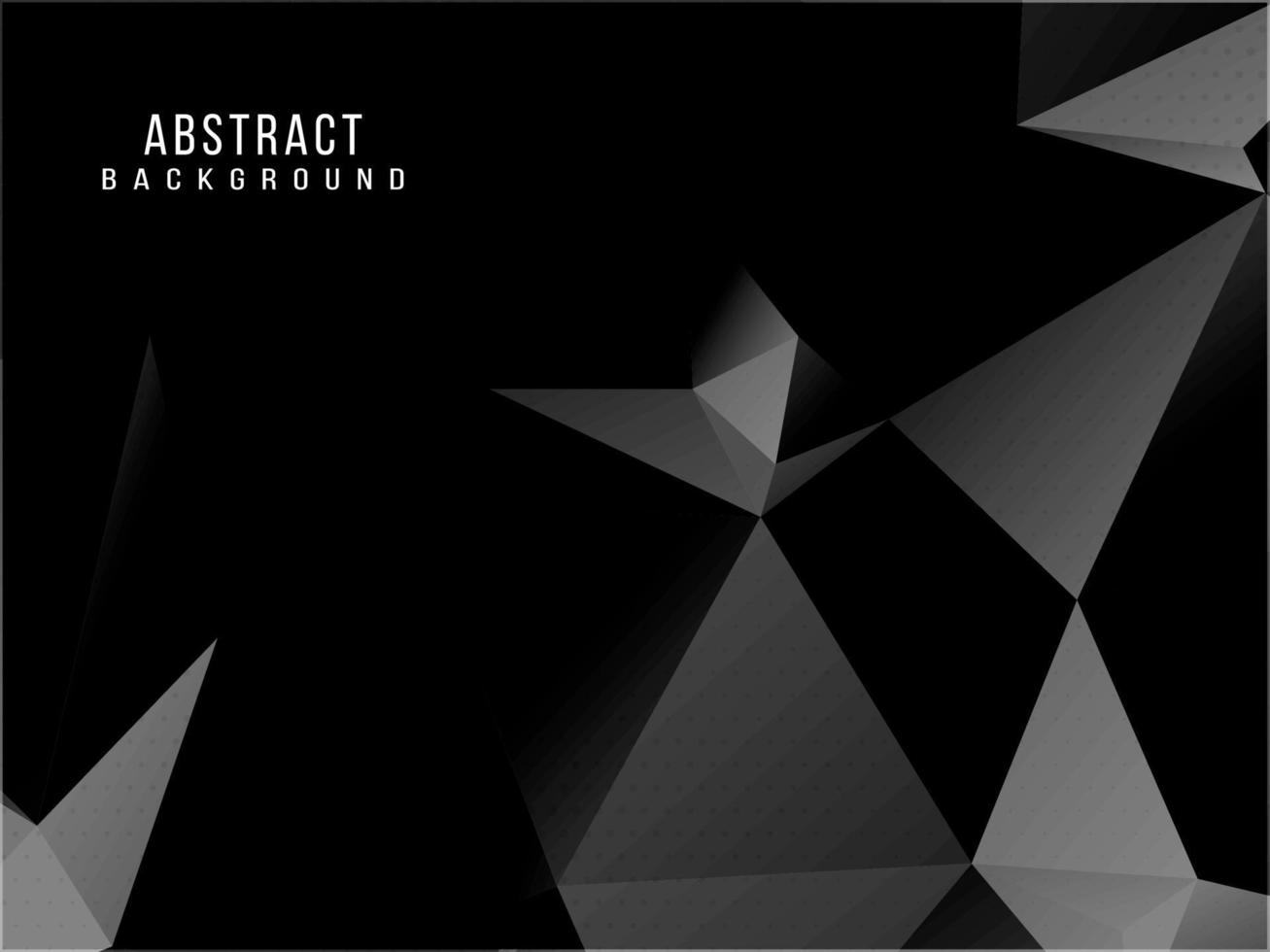 elegantes Entwurfsmuster des dunklen geometrischen schwarzen abstrakten Hintergrunds vektor
