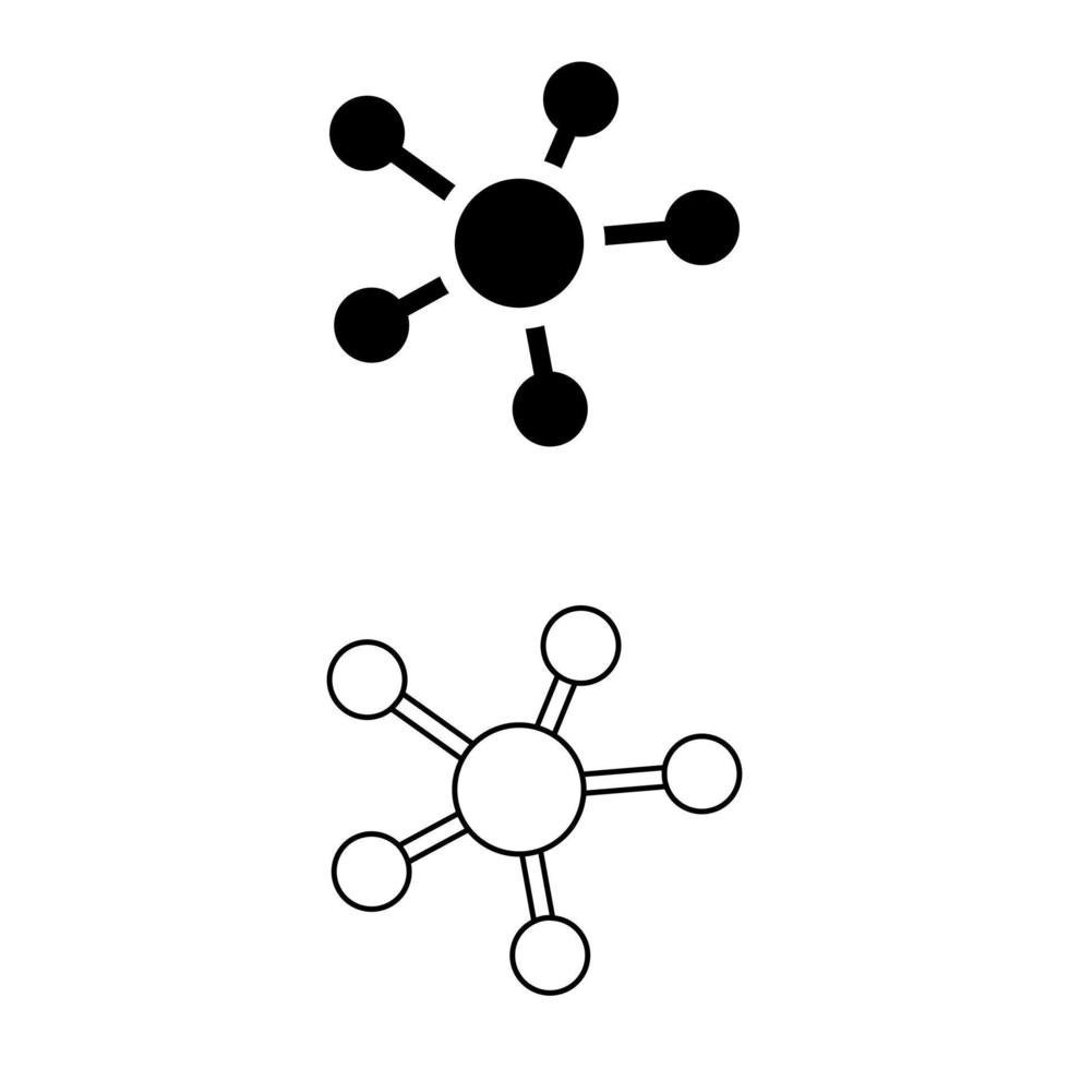 dotterbolag ikon vektor uppsättning. remiss program illustration tecken samling. pris symbol eller logotyp.