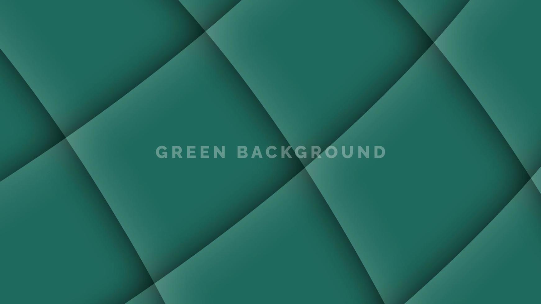 dunkel Grün abstrakt Hintergrund mit diagonal Linie Welle Schatten vektor
