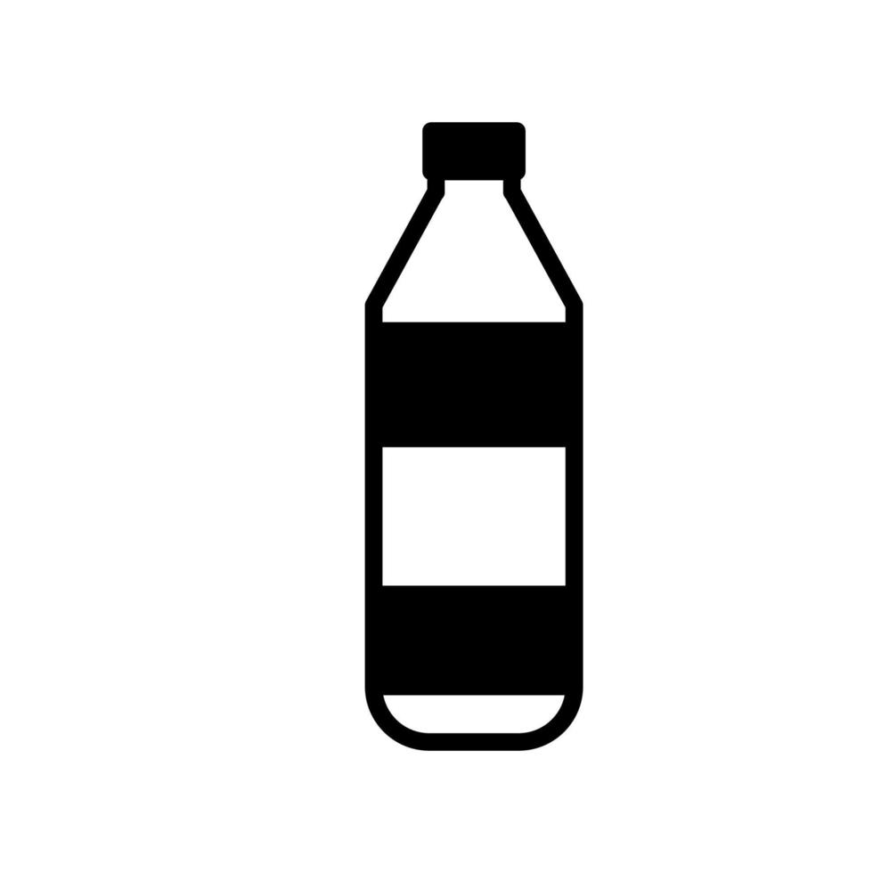 vatten flaska ikon design vektor