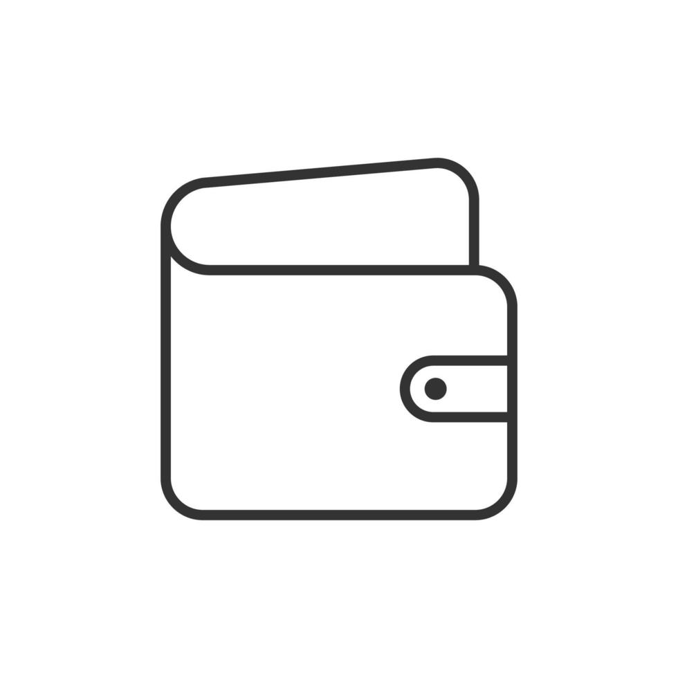 Brieftasche Symbol Vektor Design Vorlagen
