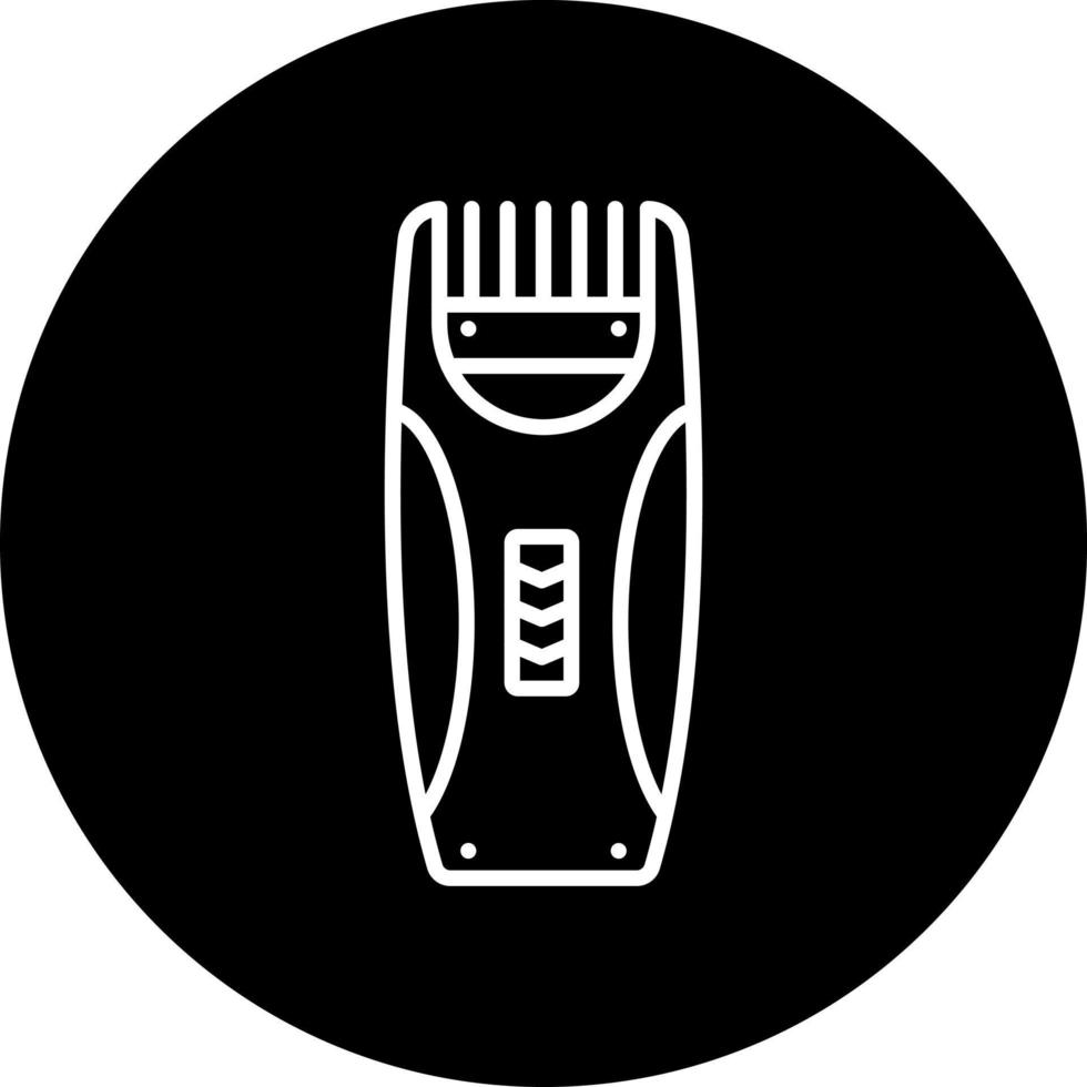 Haar Clipper Vektor Symbol Stil