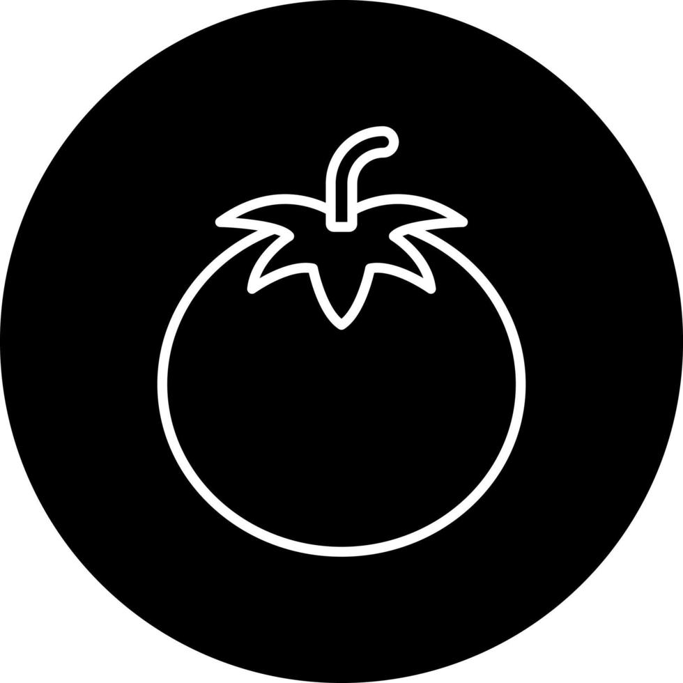 tomat vektor ikon stil