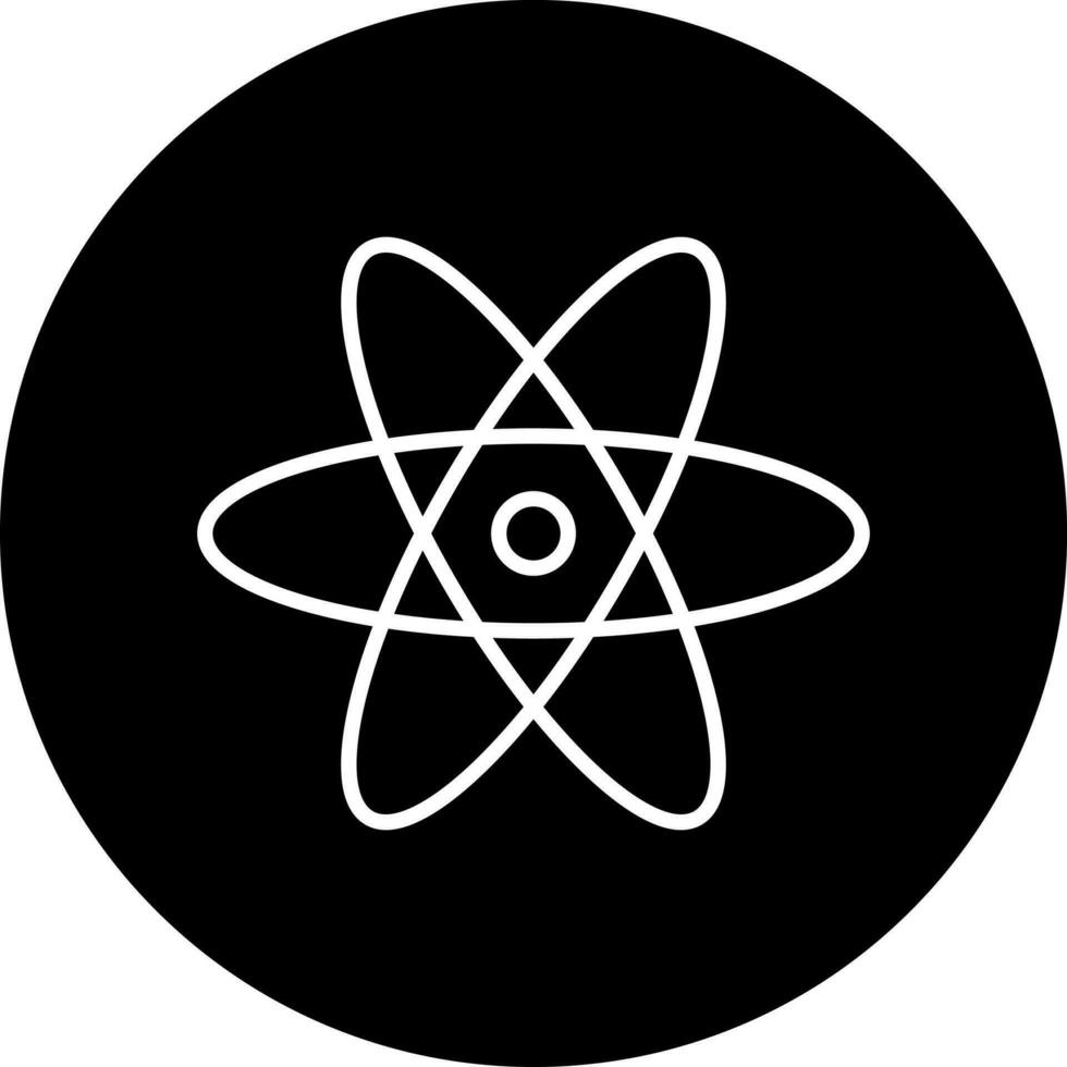 Atom Vektor Symbol Stil