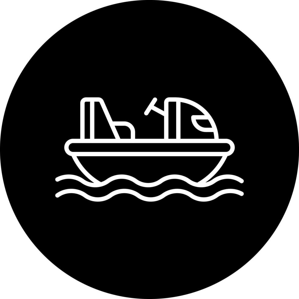 stötfångare båtar vektor ikon stil