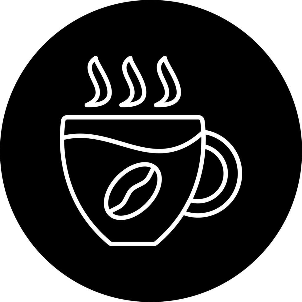 kaffe kopp vektor ikon stil