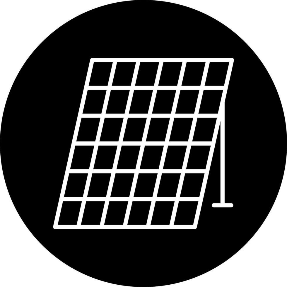 Solar- Panel Vektor Symbol Stil