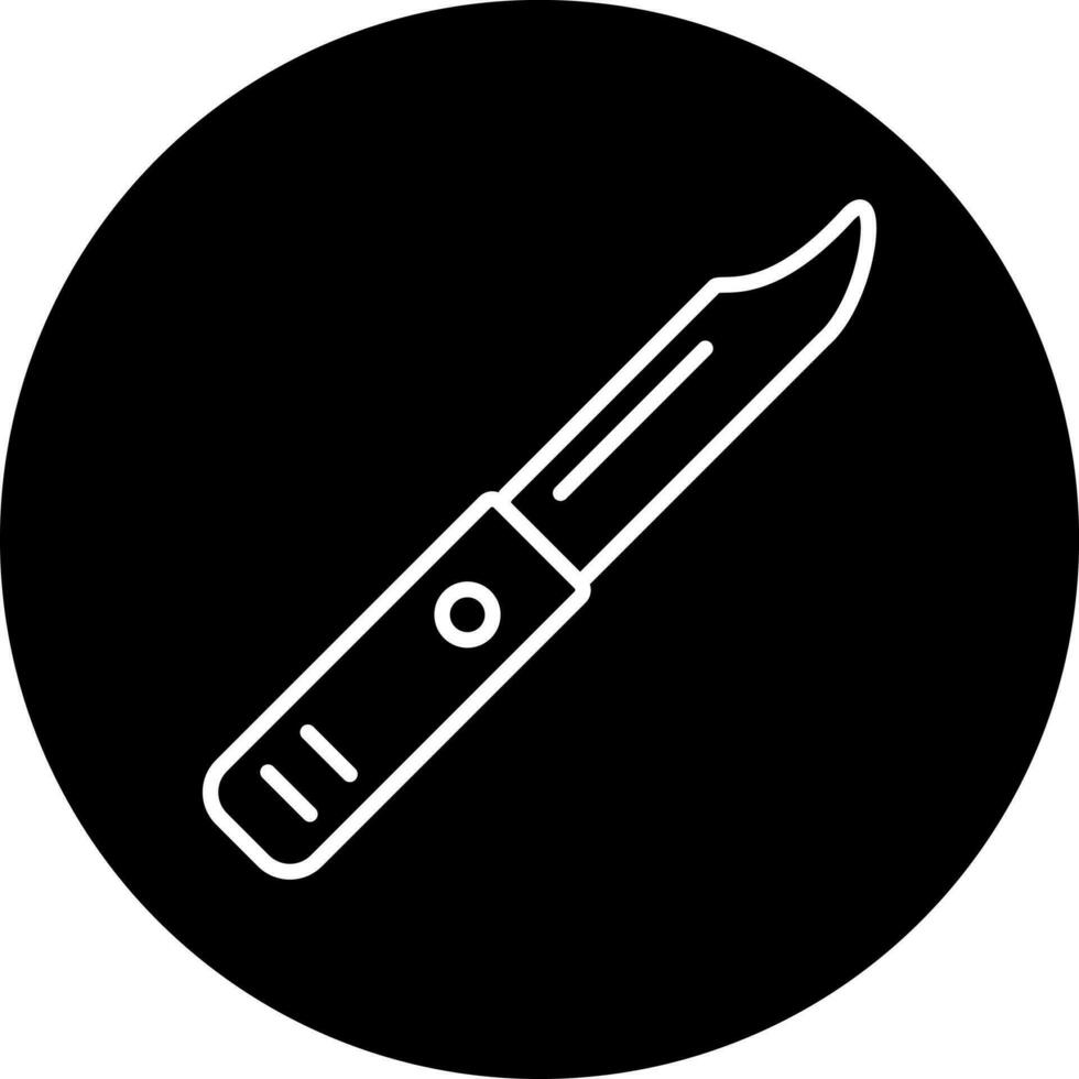 kniv vektor ikon stil