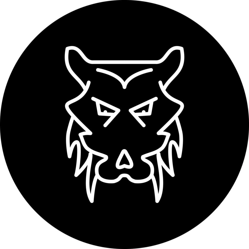 Werwolf Vektor Symbol Stil