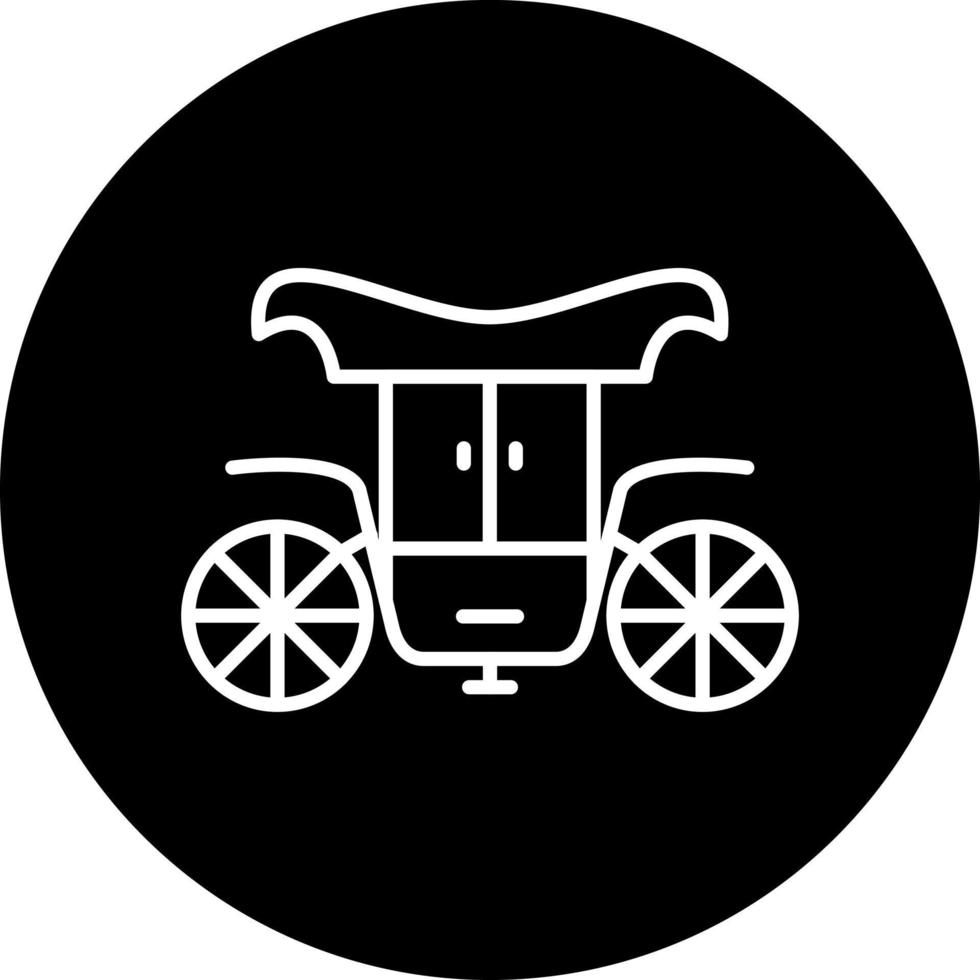 Wagen Vektor Symbol Stil