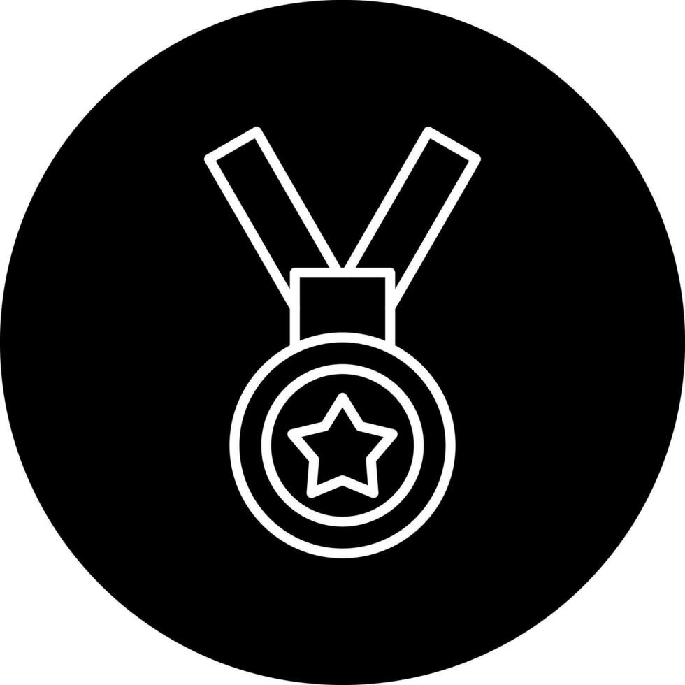 medalj vektor ikon stil