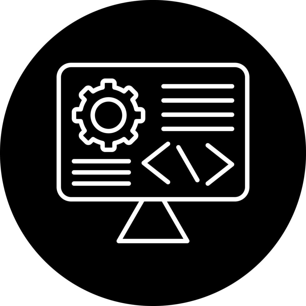 beställnings- kodning vektor ikon stil