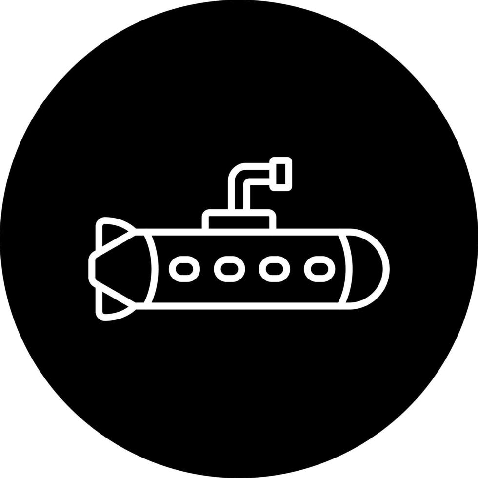 U-Boot Vektor Symbol Stil