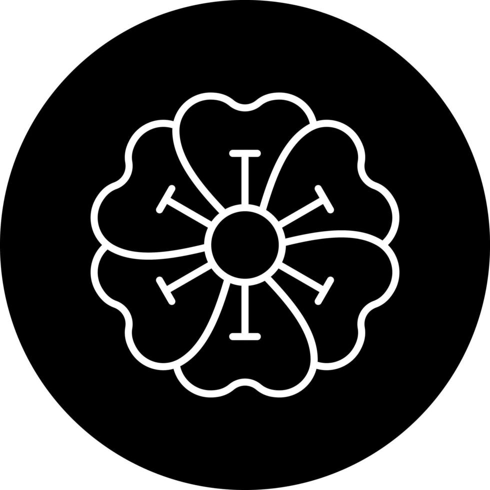 geranium vektor ikon stil