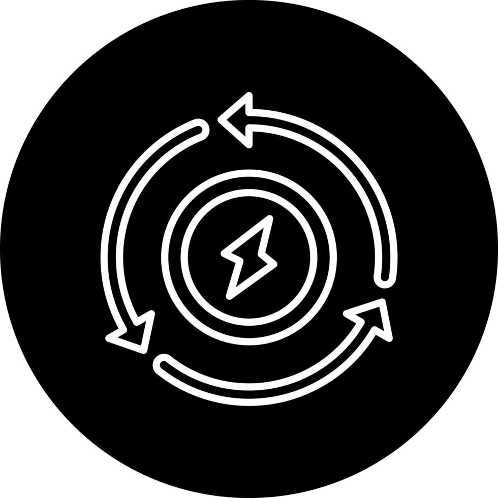 Öko Energie Vektor Symbol Stil