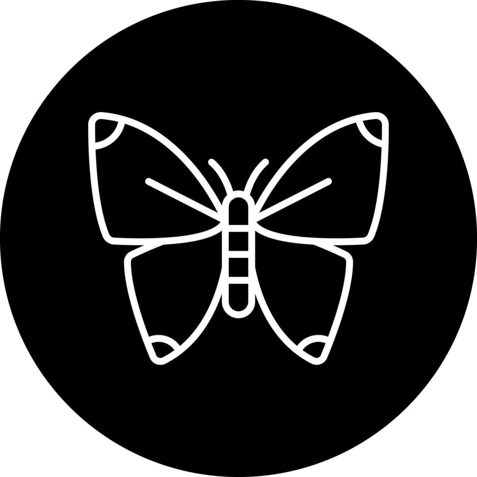 Schmetterling Vektor Symbol Stil
