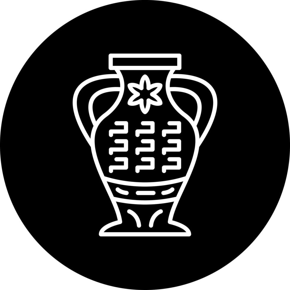 uralt Vase Vektor Symbol Stil