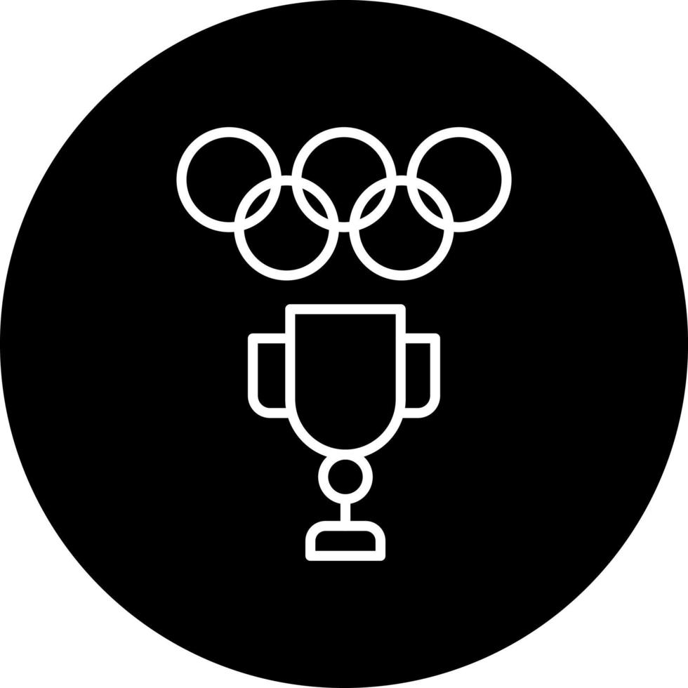 olympisch Spiele Vektor Symbol Stil
