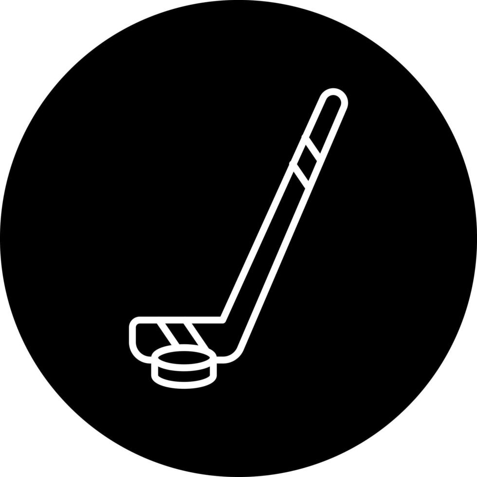 Eis Eishockey Vektor Symbol Stil