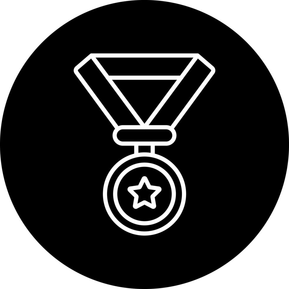 Medaille Vektor Symbol Stil