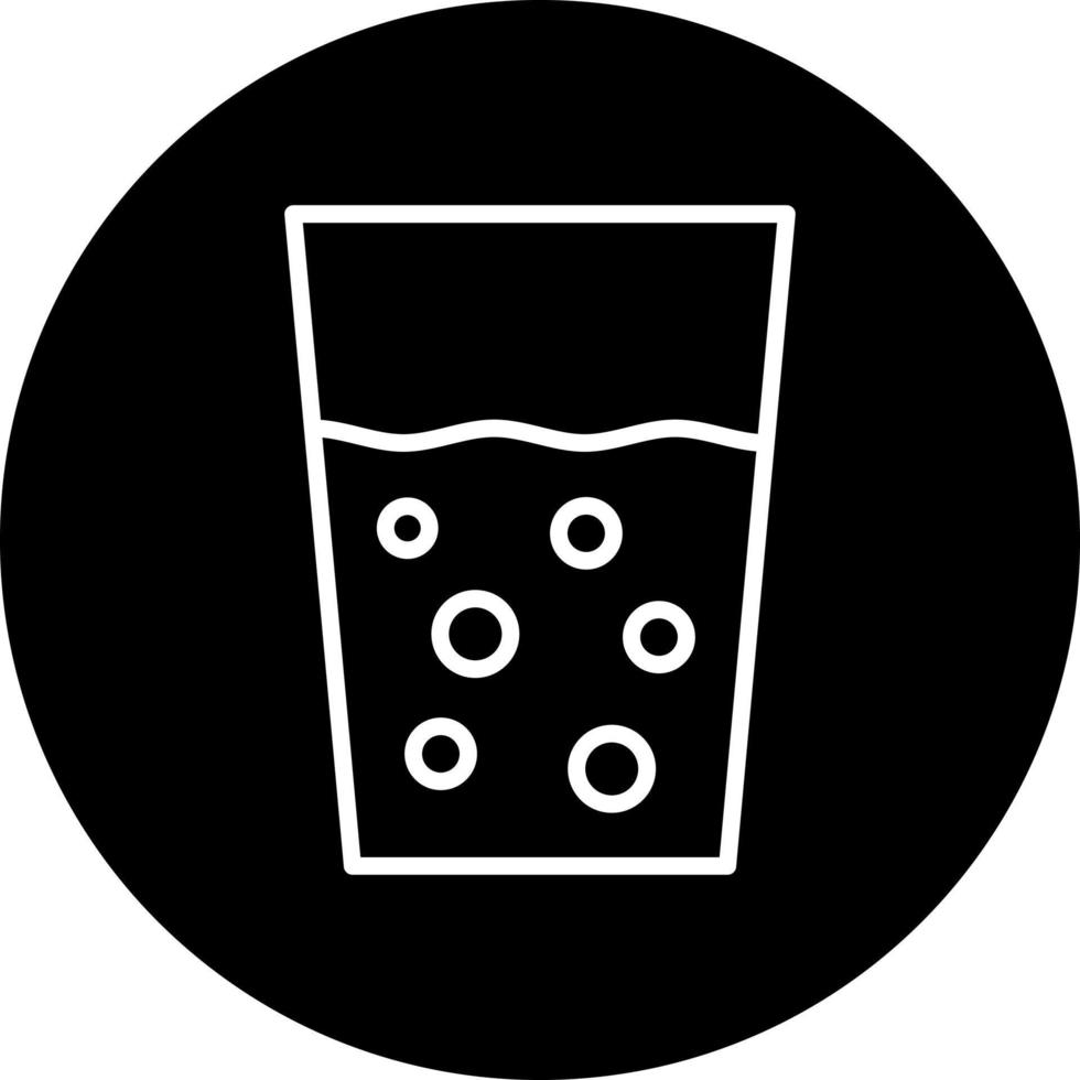 vatten glas vektor ikon stil