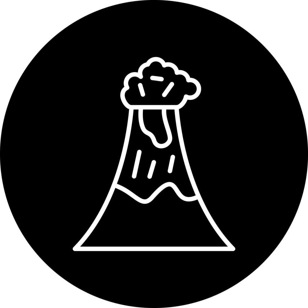 Lava Vektor Symbol Stil