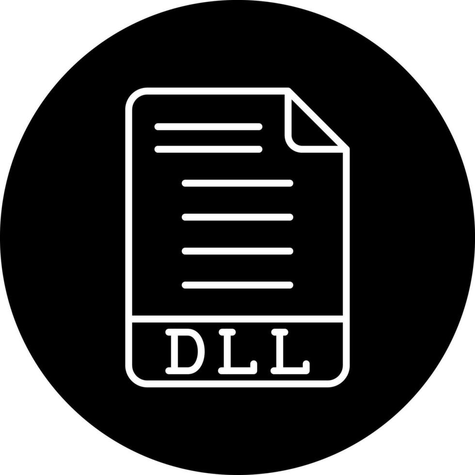 dll Vektor Symbol Stil