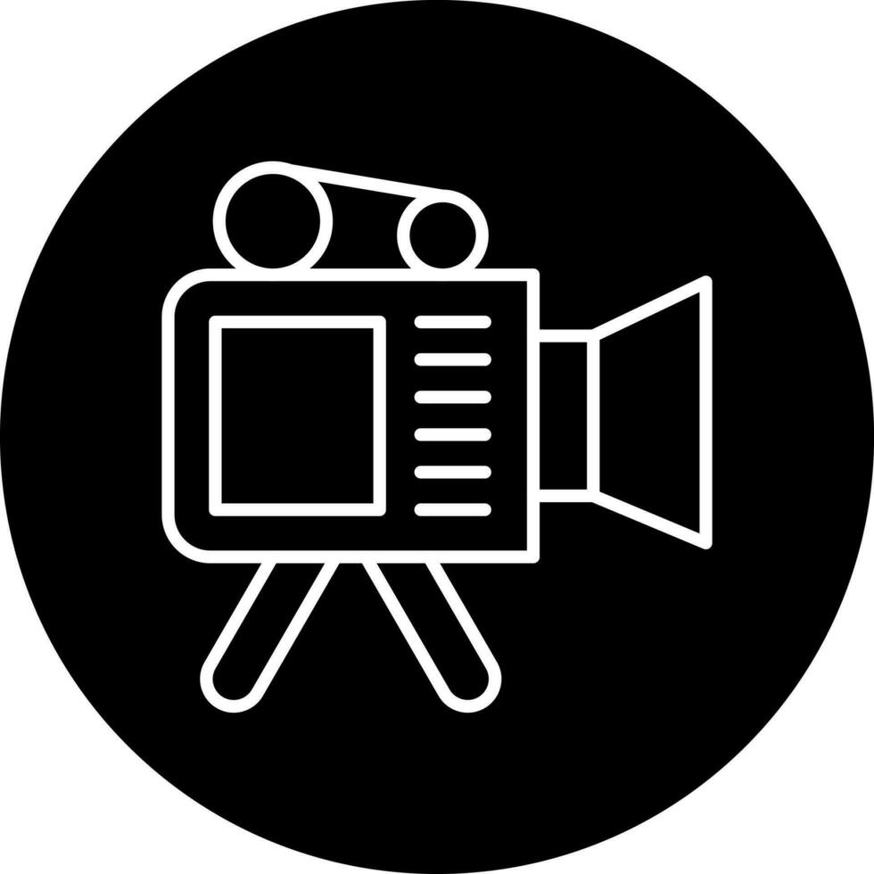 Video Kamera Vektor Symbol Stil